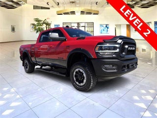2022 Ram 2500 with Flame Red Clearcoat Exterior