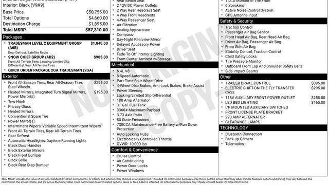 2022 Ram 2500 Tradesman
