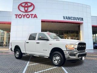 2021 Ram 2500 with Bright White Clearcoat Exterior
