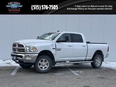 2018 RAM 2500 4X4 Big Horn 4DR Crew Cab 6.3 FT. SB Pickup