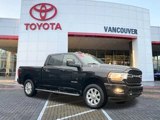 2023 Ram 2500 with Diamond Black Crystal Pearlcoat Exterior