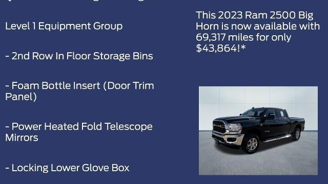 2023 Ram 2500 Big Horn