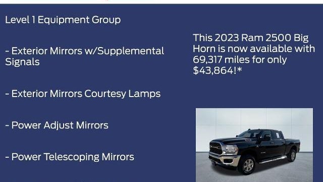 2023 Ram 2500 Big Horn
