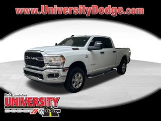 2023 Ram 2500 with Bright White Clearcoat Exterior