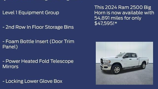 2024 Ram 2500 Big Horn