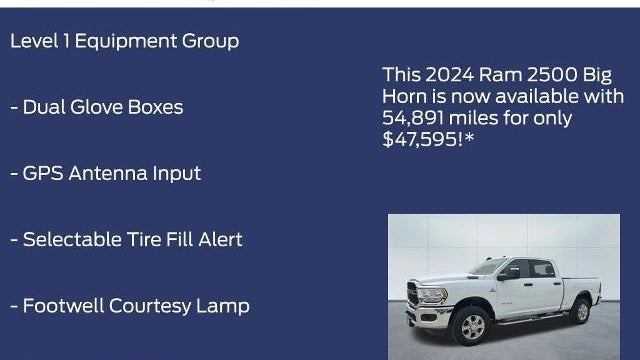2024 Ram 2500 Big Horn