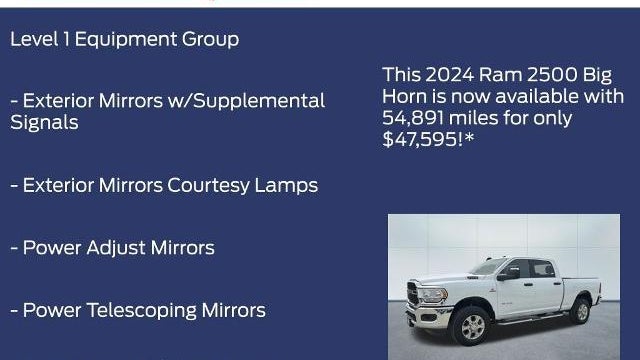 2024 Ram 2500 Big Horn