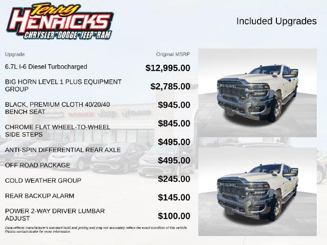2026 Ram 2500 - $58,642