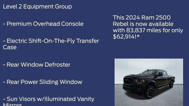 2024 Ram 2500 Rebel