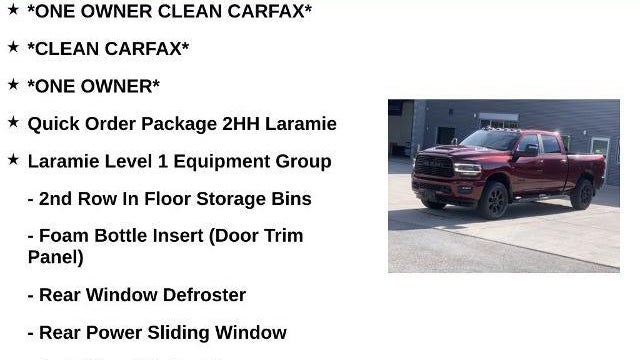 2024 Ram 2500 Laramie