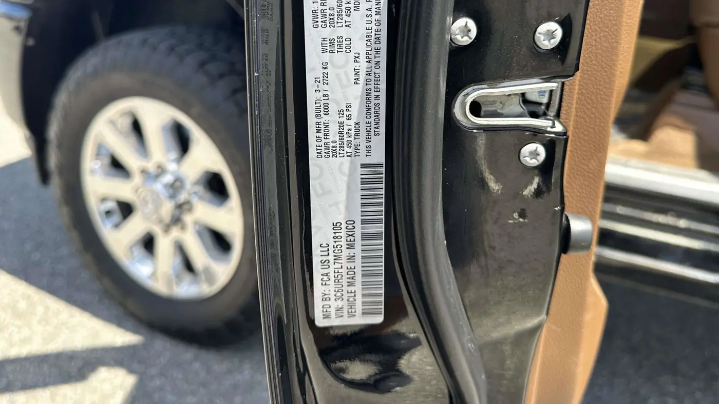 2021 Ram 2500 Laramie