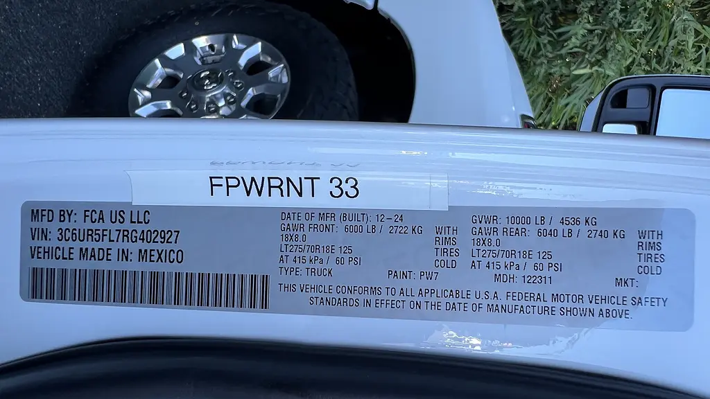 2024 Ram 2500 Laramie
