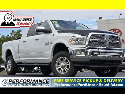 2018 RAM 2500 4X4 Laramie 4DR Mega Cab 6.3 FT. SB Pickup