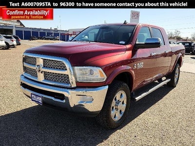 Photo of a 2015 RAM 2500 4X4 Laramie 4DR Mega Cab 6.3 FT. SB Pickup for sale