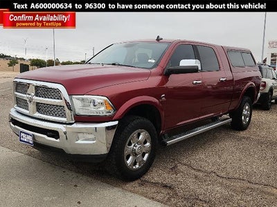 2015 Ram 2500 4X4 Laramie 4DR Mega Cab 6.3 FT. SB Pickup