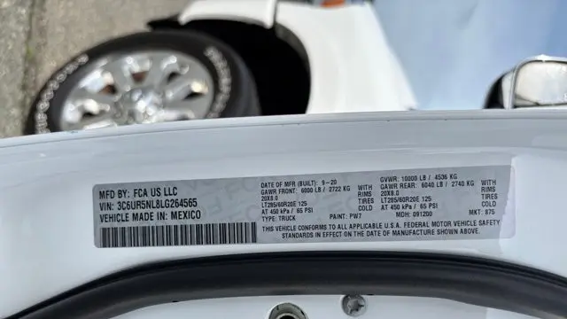 2020 Ram 2500 Laramie