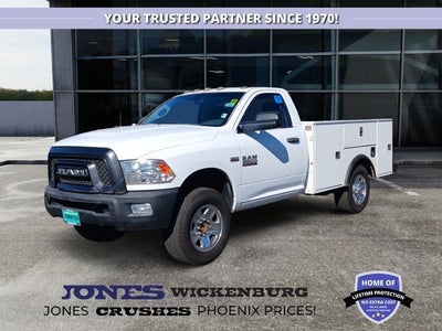 2018 RAM 3500 4X2 Tradesman 2DR Regular Cab 143.5 In. WB Chassis