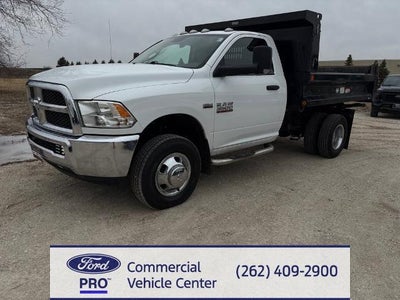 2016 RAM 3500 4X4 Tradesman 2DR Regular Cab 143.5 In. WB Chassis