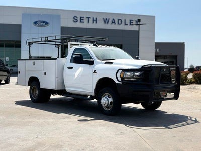 Photo of a 2023 RAM 3500 4X4 Tradesman 2DR Regular Cab 143.5 In. WB DRW Chassis for sale