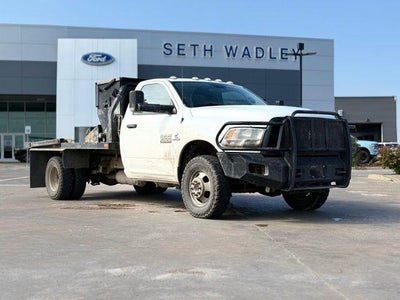 Photo of a 2018 RAM 3500 4X4 Tradesman 2DR Regular Cab 167.5 In. WB Chassis for sale