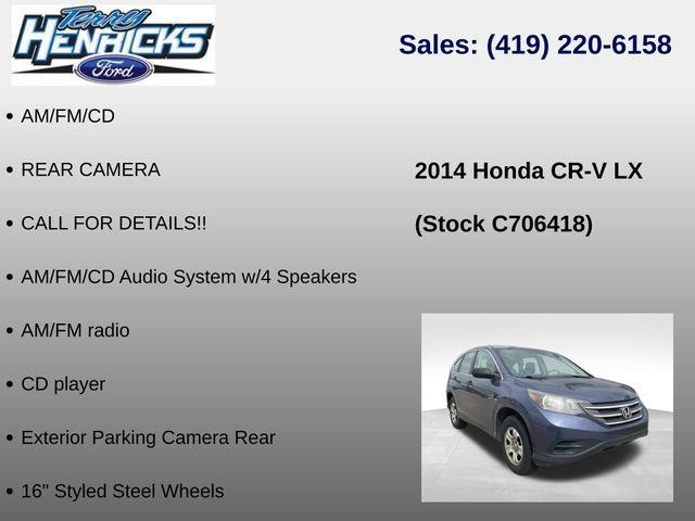 2014 Honda CR-V - $4,500