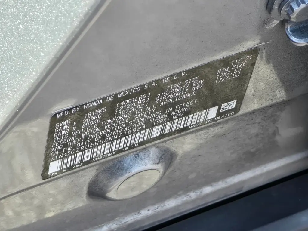 2022 Honda HR-V - $18,398