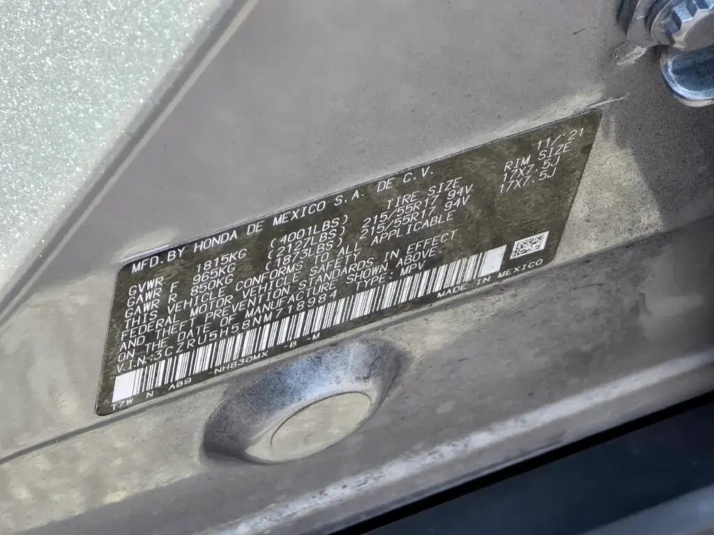 2022 Honda HR-V - $17,899