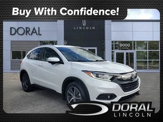 2021 Honda HR-V with Platinum White Pearl Exterior