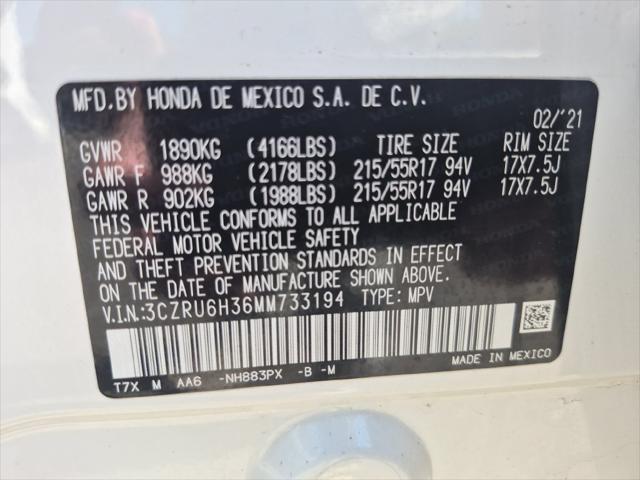 2021 Honda HR-V - $18,956