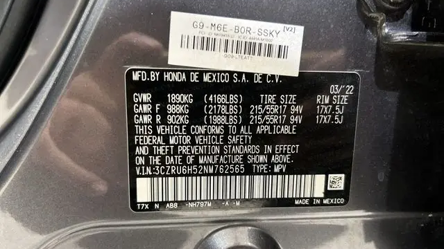 2022 Honda HR-V EX