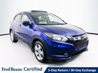 2016 Honda HR-V with Deep Ocean Pearl Exterior