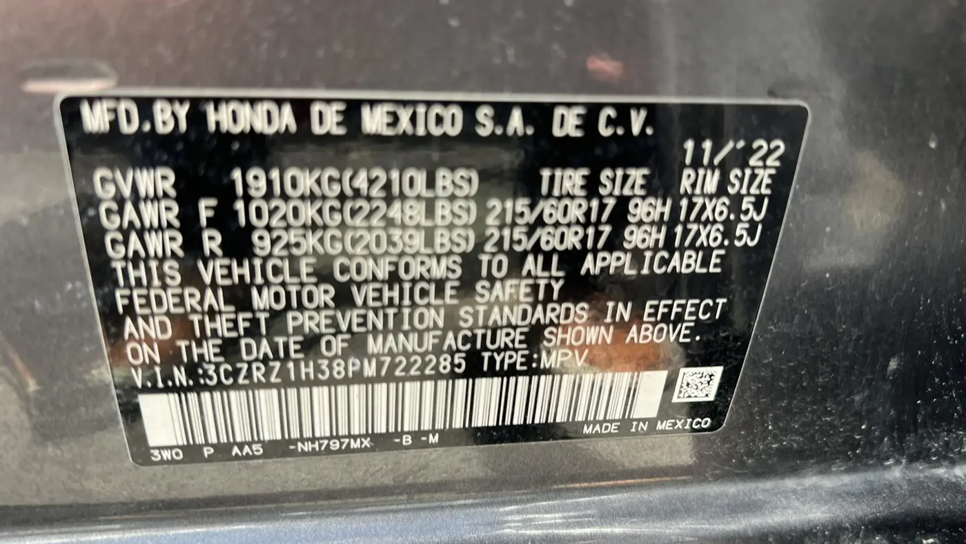 2023 Honda HR-V LX