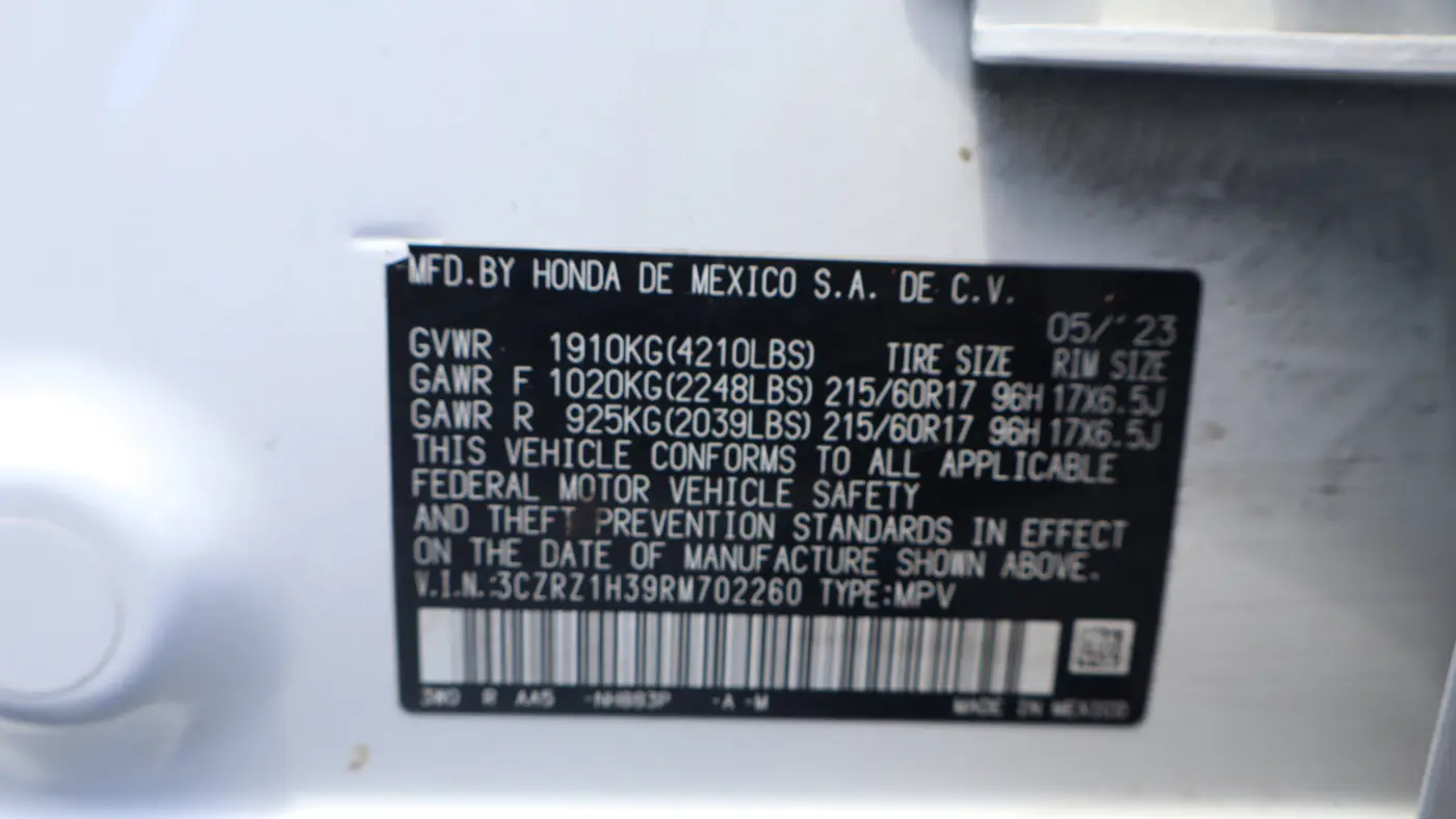 2024 Honda HR-V LX