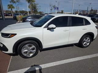 2024 Honda HR-V with Platinum White Pearl Exterior