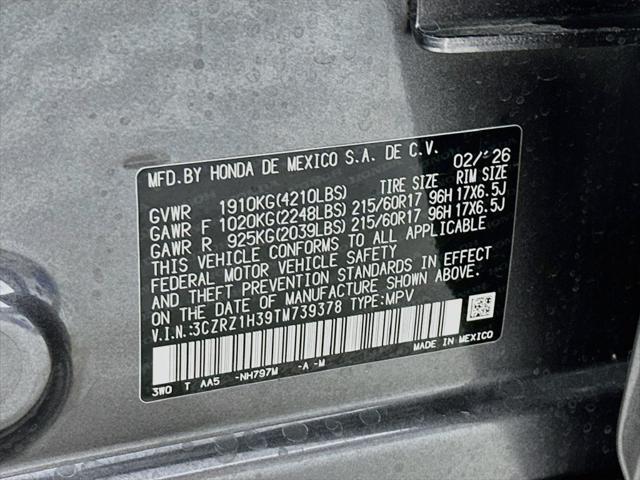 2026 Honda HR-V - $30,079