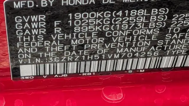 2027 Honda HR-V Sport