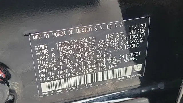 2024 Honda HR-V Sport