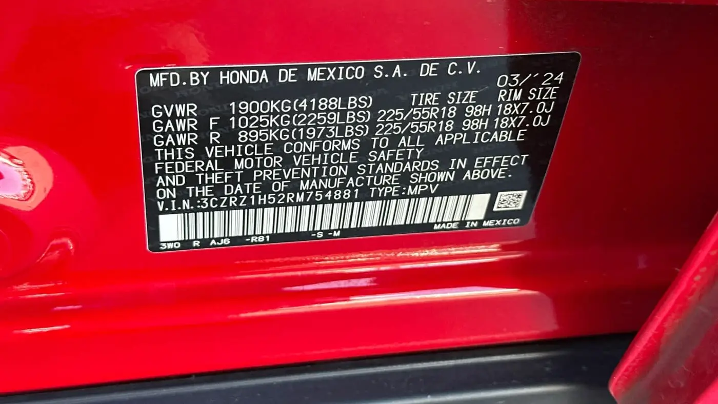 2024 Honda HR-V Sport