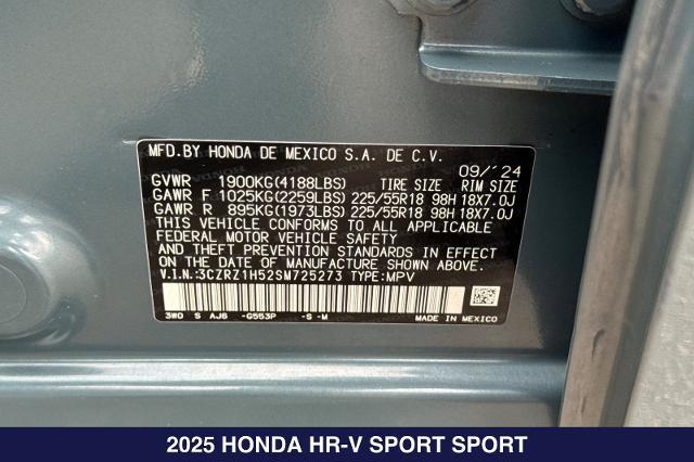 2025 Honda HR-V - $25,375