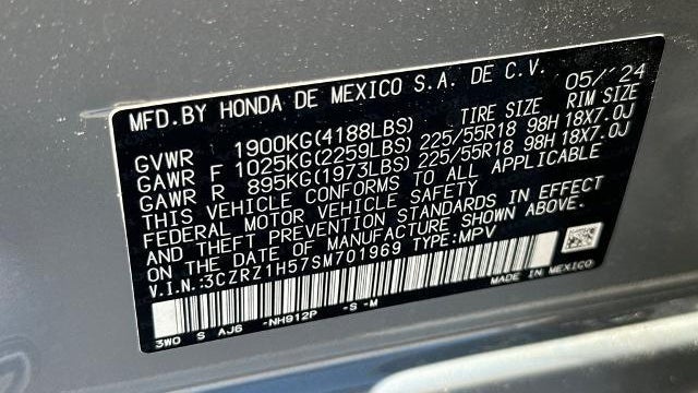 2025 Honda HR-V Sport
