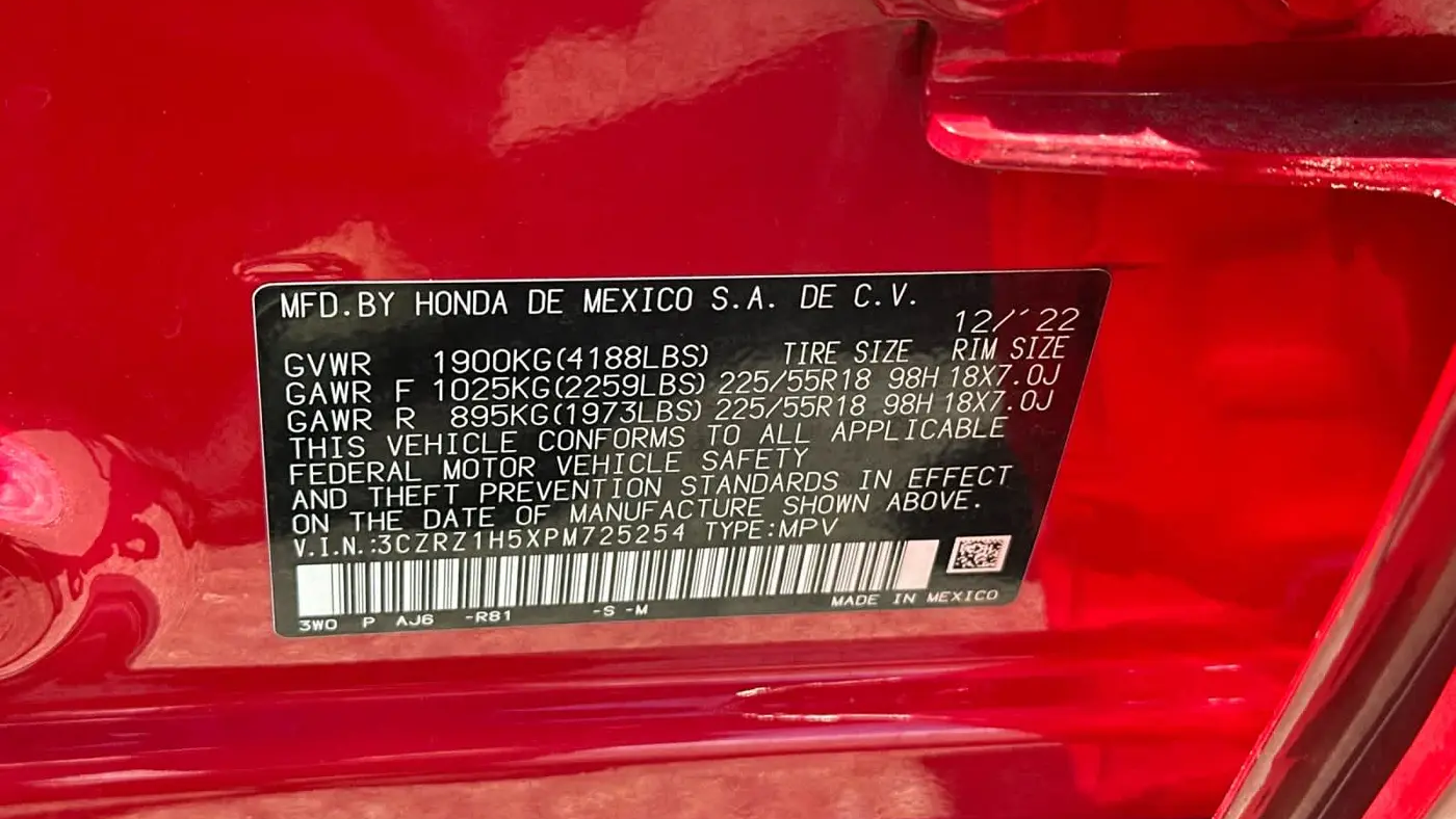 2023 Honda HR-V Sport