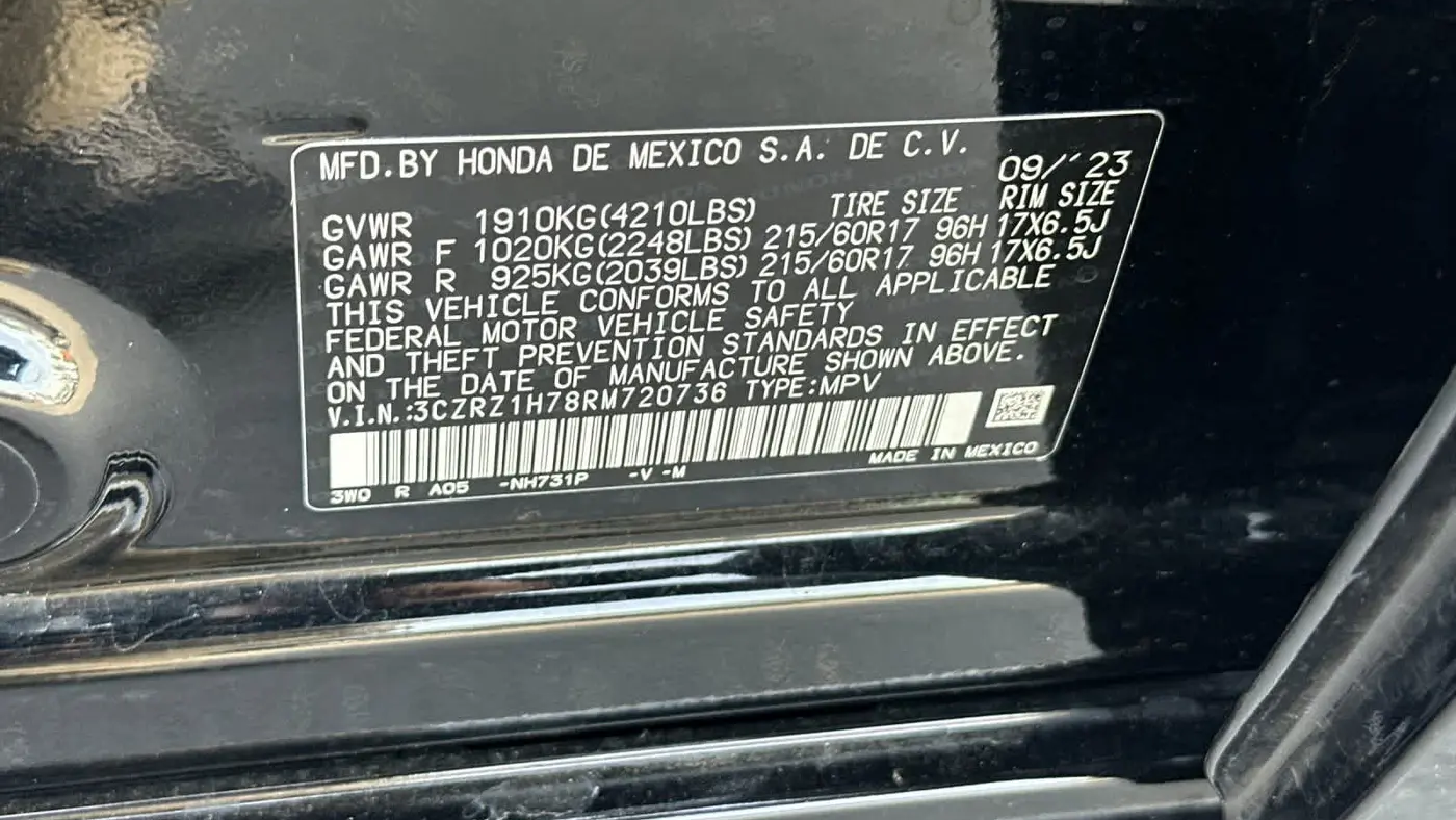 2024 Honda HR-V EX-L