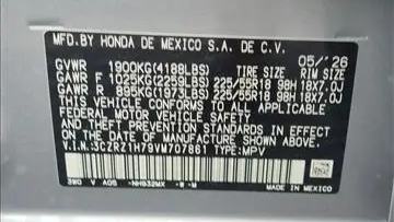 2027 Honda HR-V EX-L