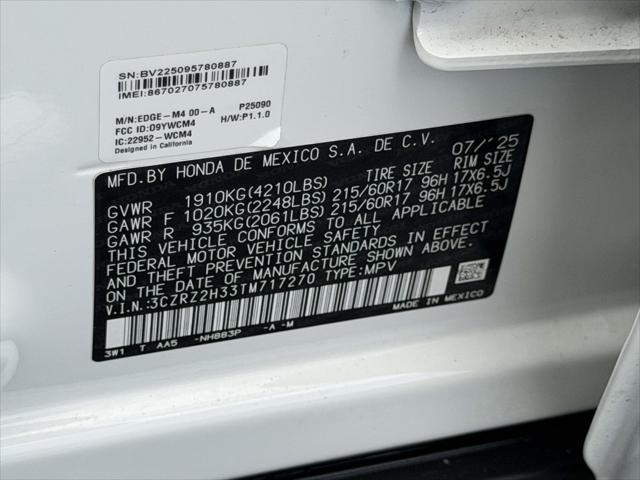 2026 Honda HR-V - $26,938