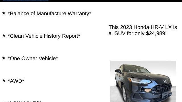 2023 Honda HR-V LX