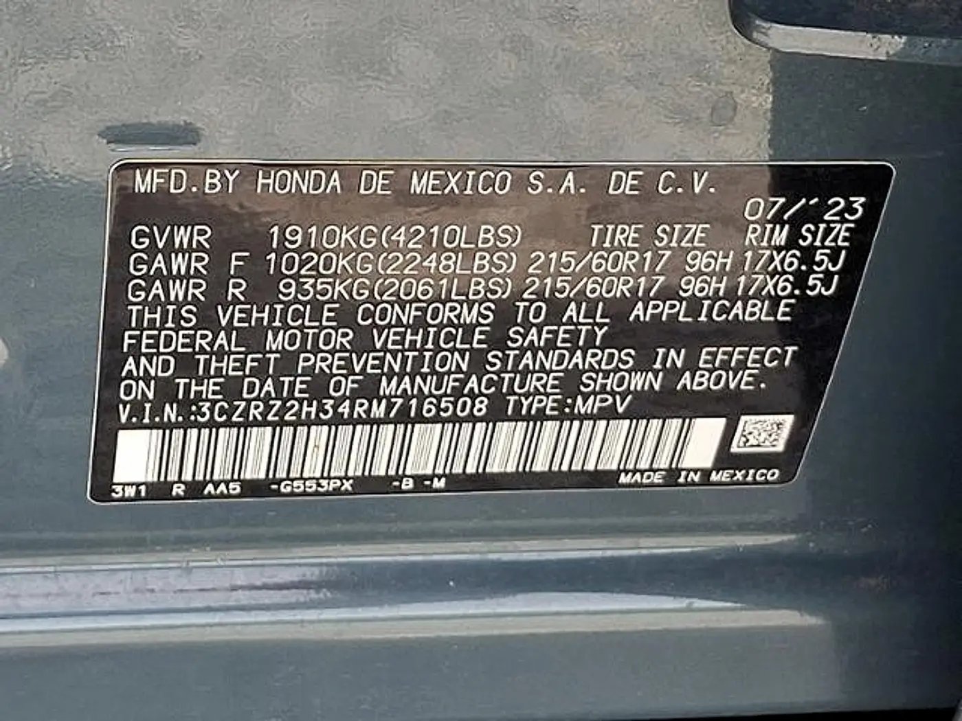 2024 Honda HR-V - $23,995