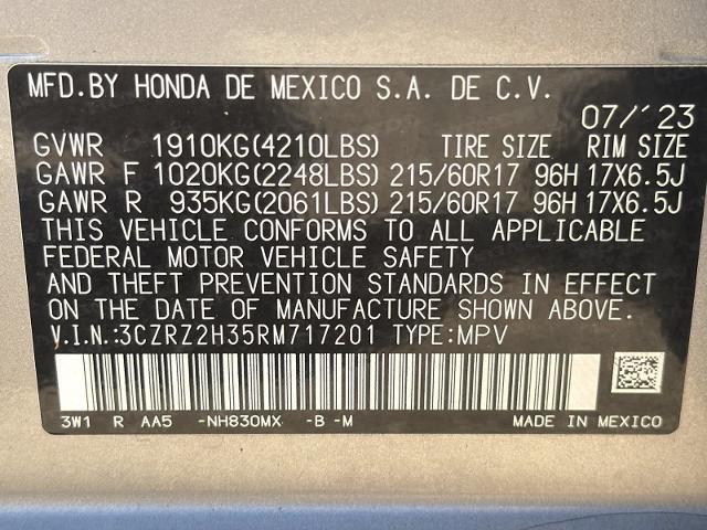2024 Honda HR-V - $25,275