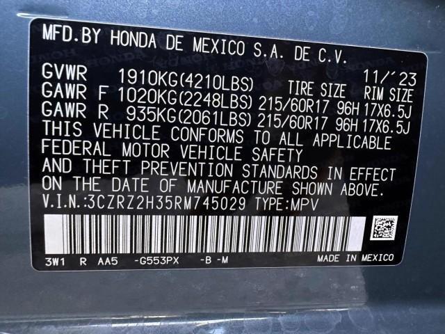 2024 Honda HR-V - $25,074