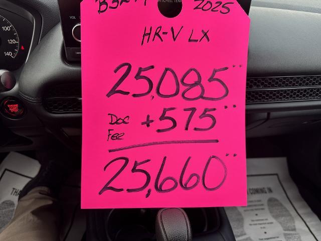 2025 Honda HR-V - $25,085