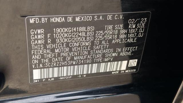 2023 Honda HR-V Sport